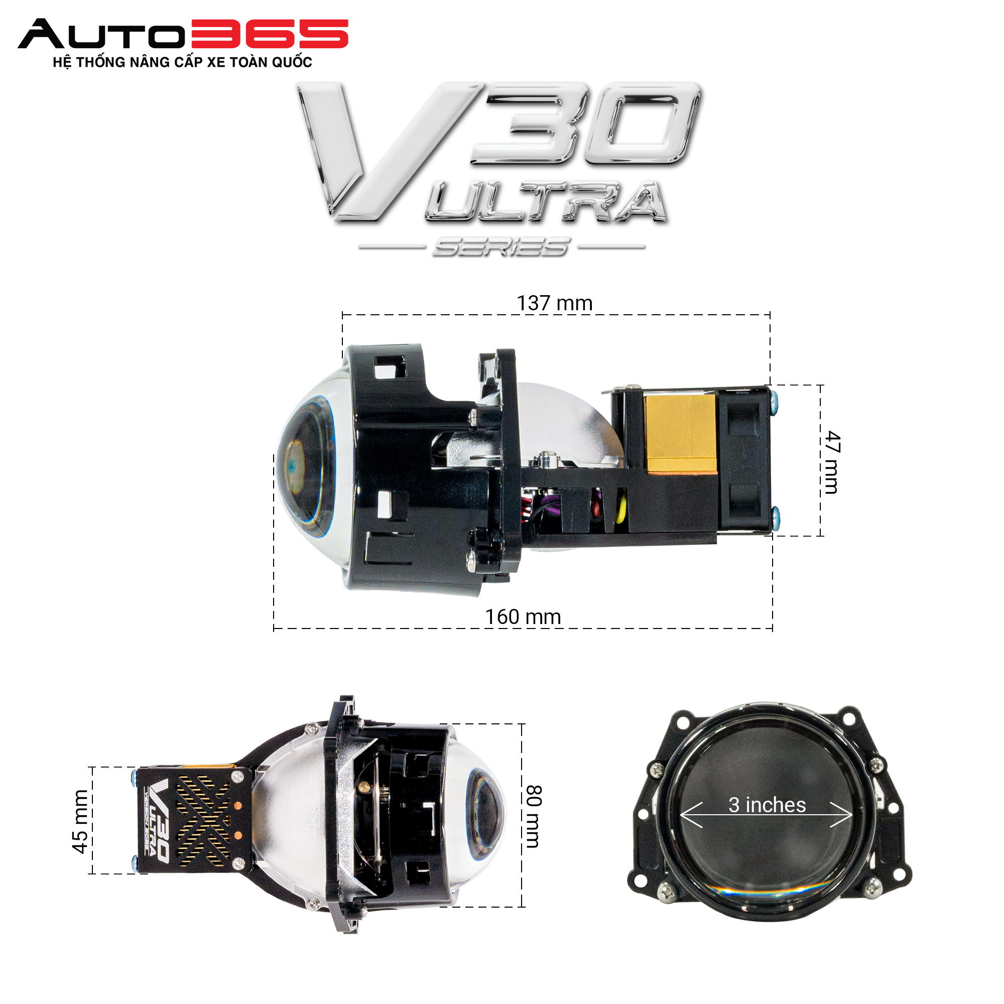 BI LED X-LIGHT V30 ULTRA
